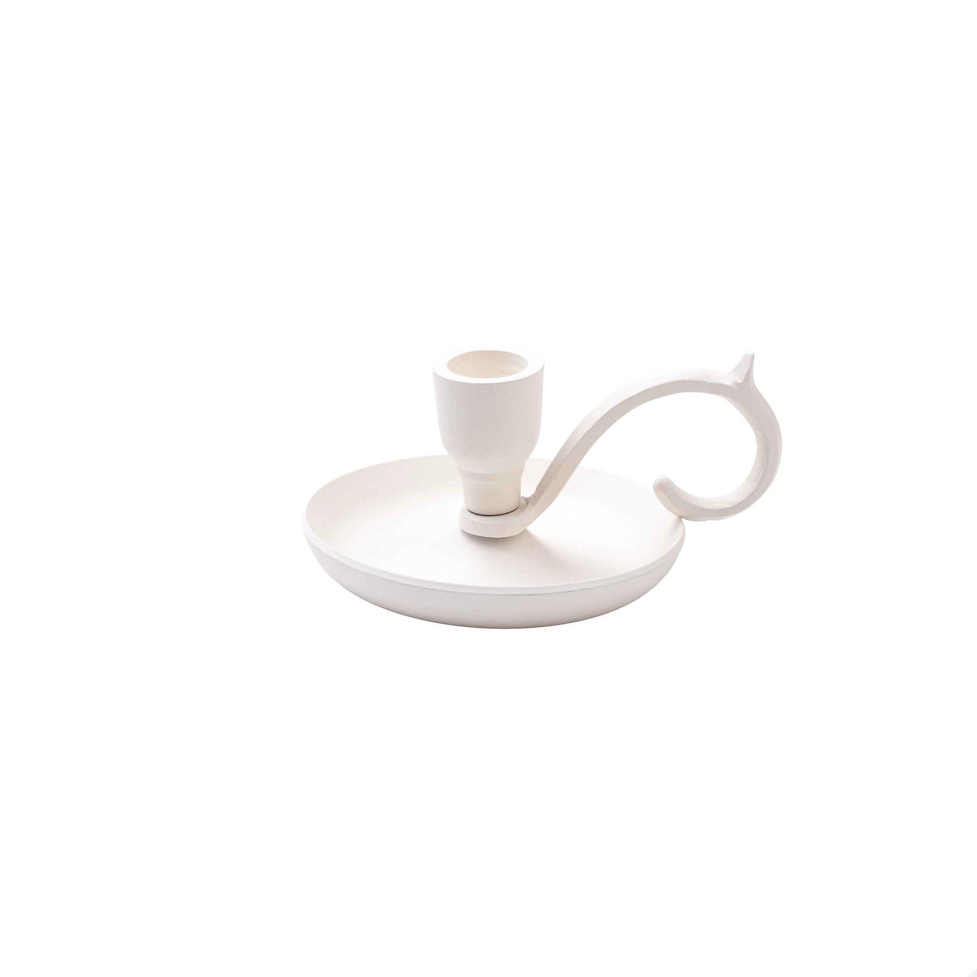 sögne candle holder white with handle