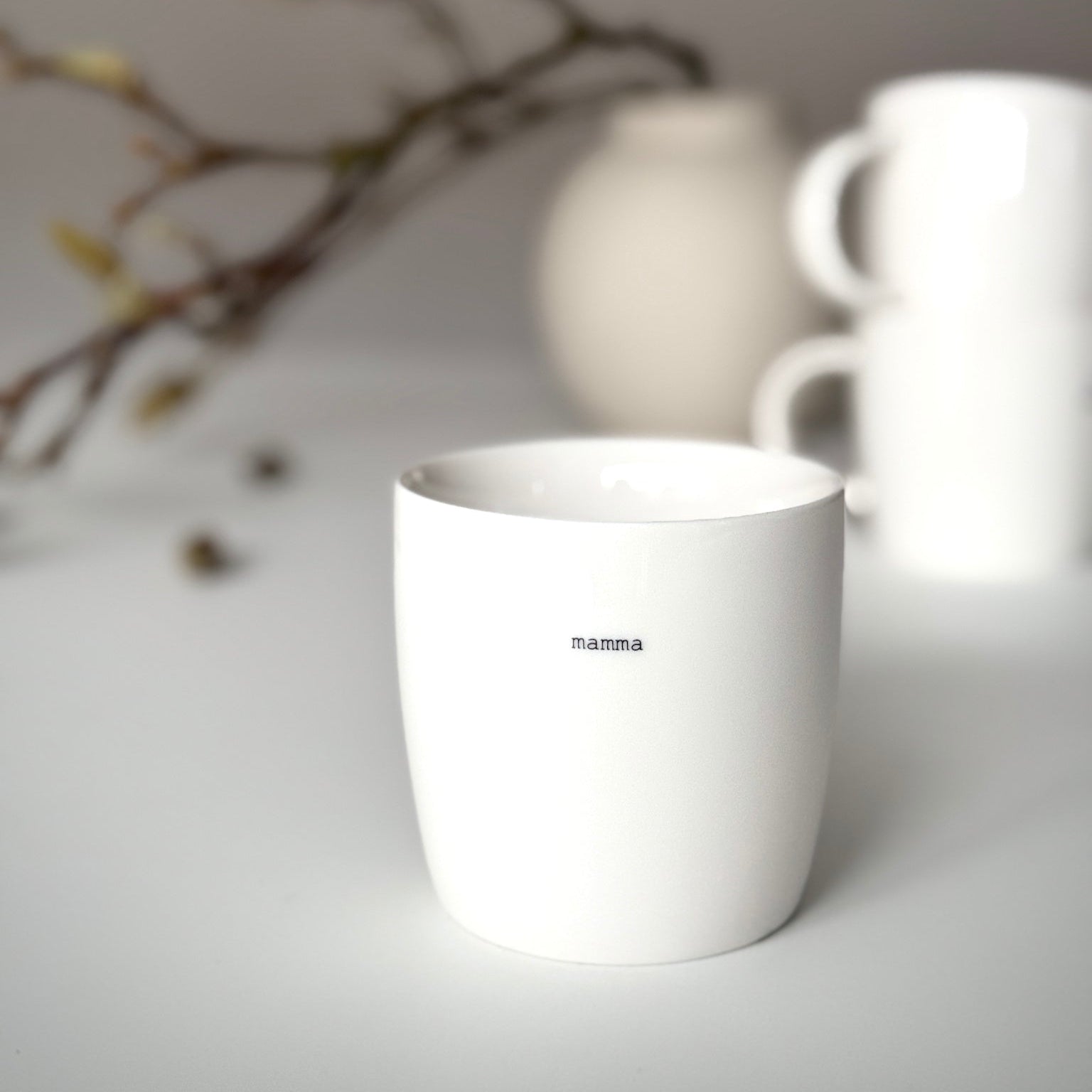 sögne krus hvit mamma