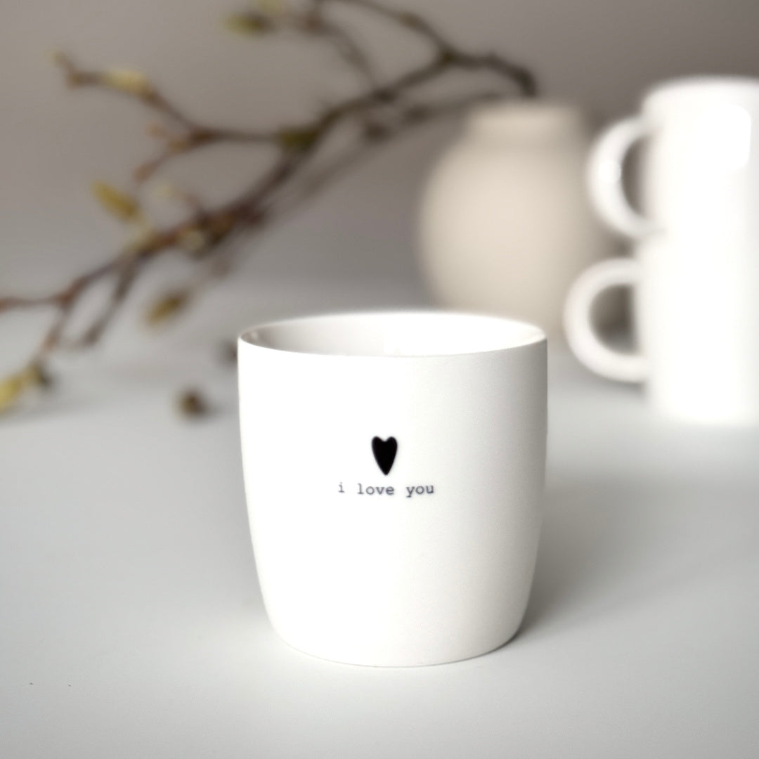 sögne mug white i love you