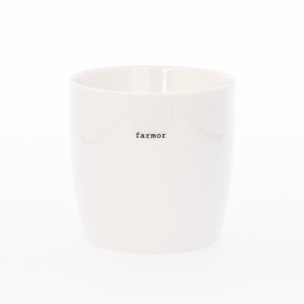 sögne mug white farmor