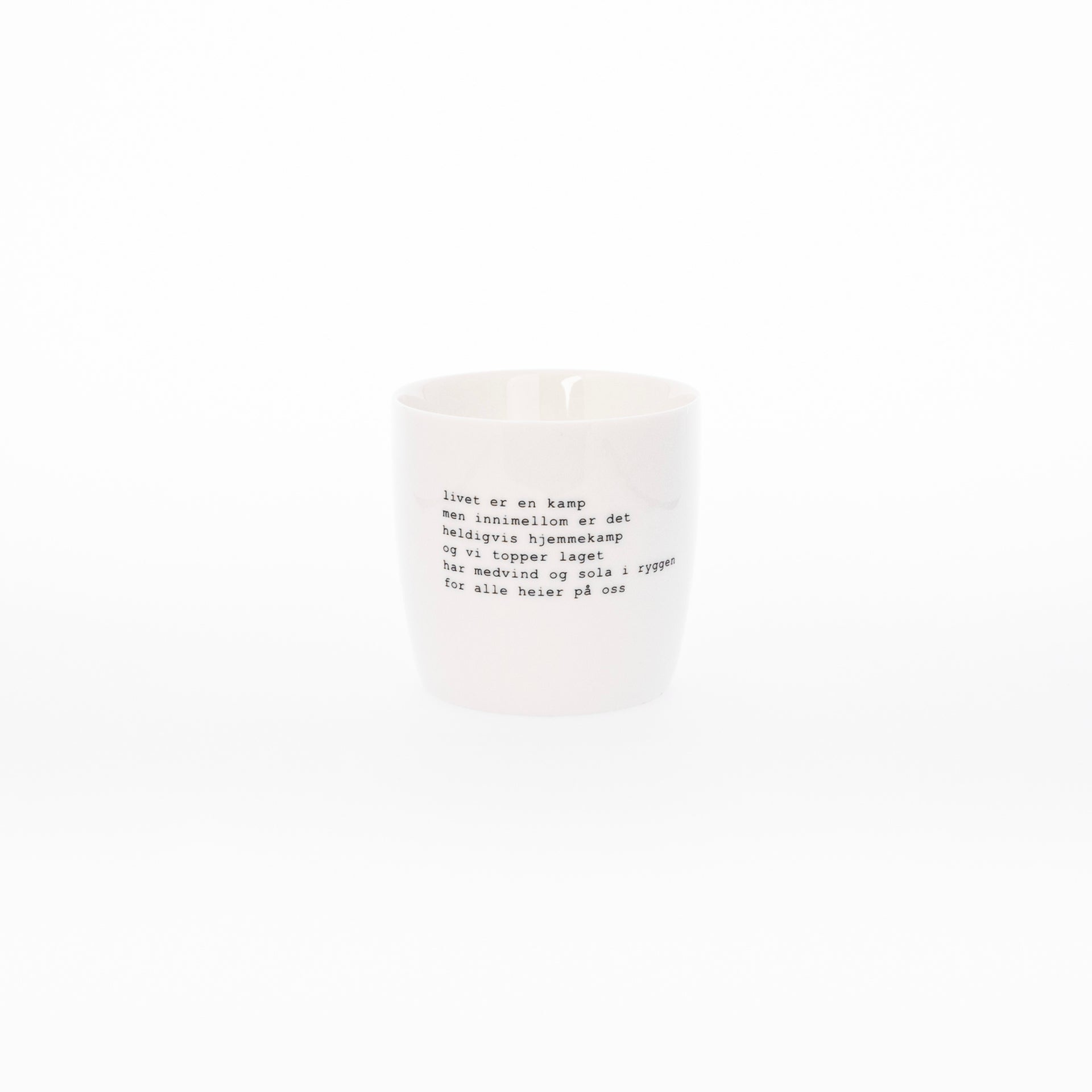 sögne mug Trygve skaug white  hjemmekamp