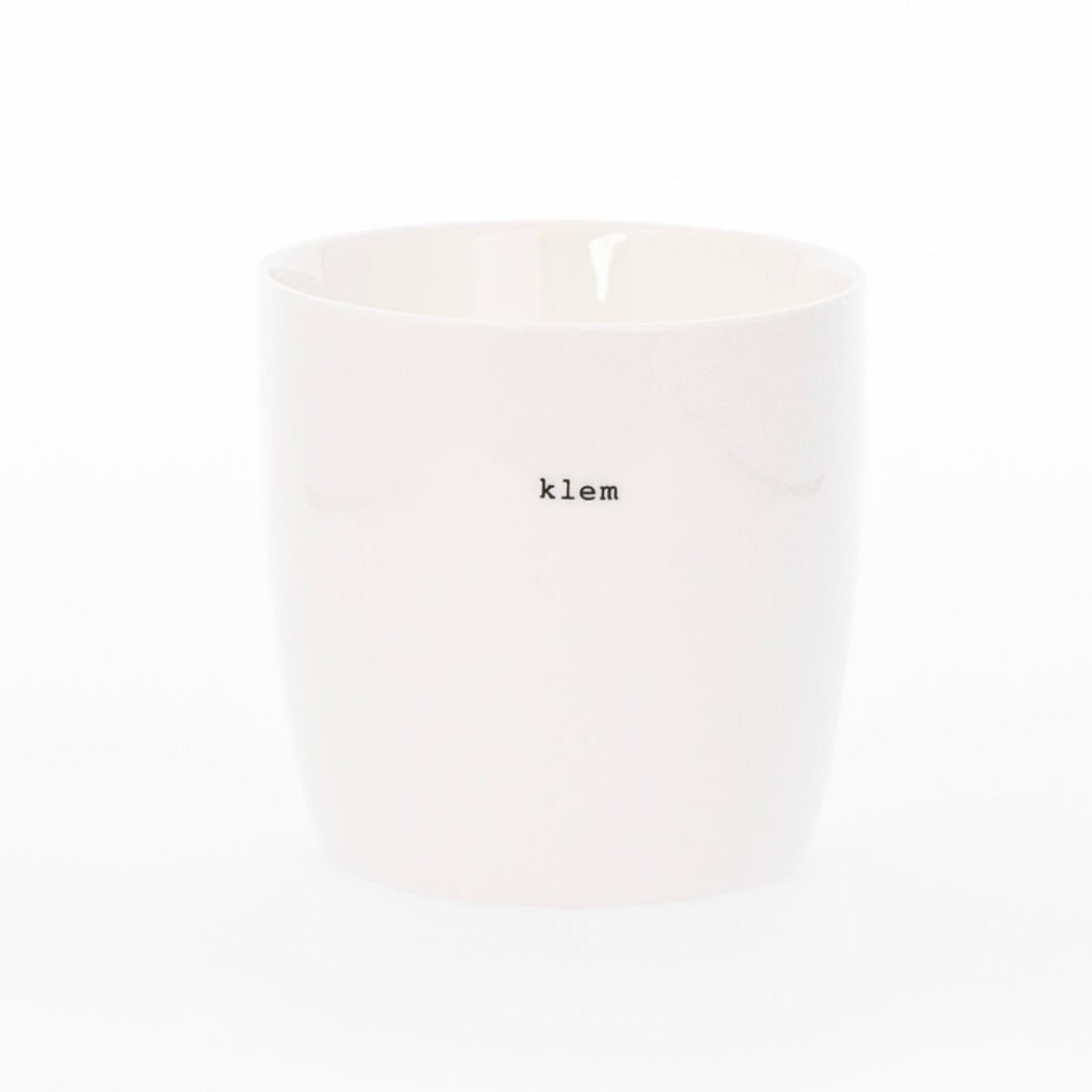 sögne mug white  klem