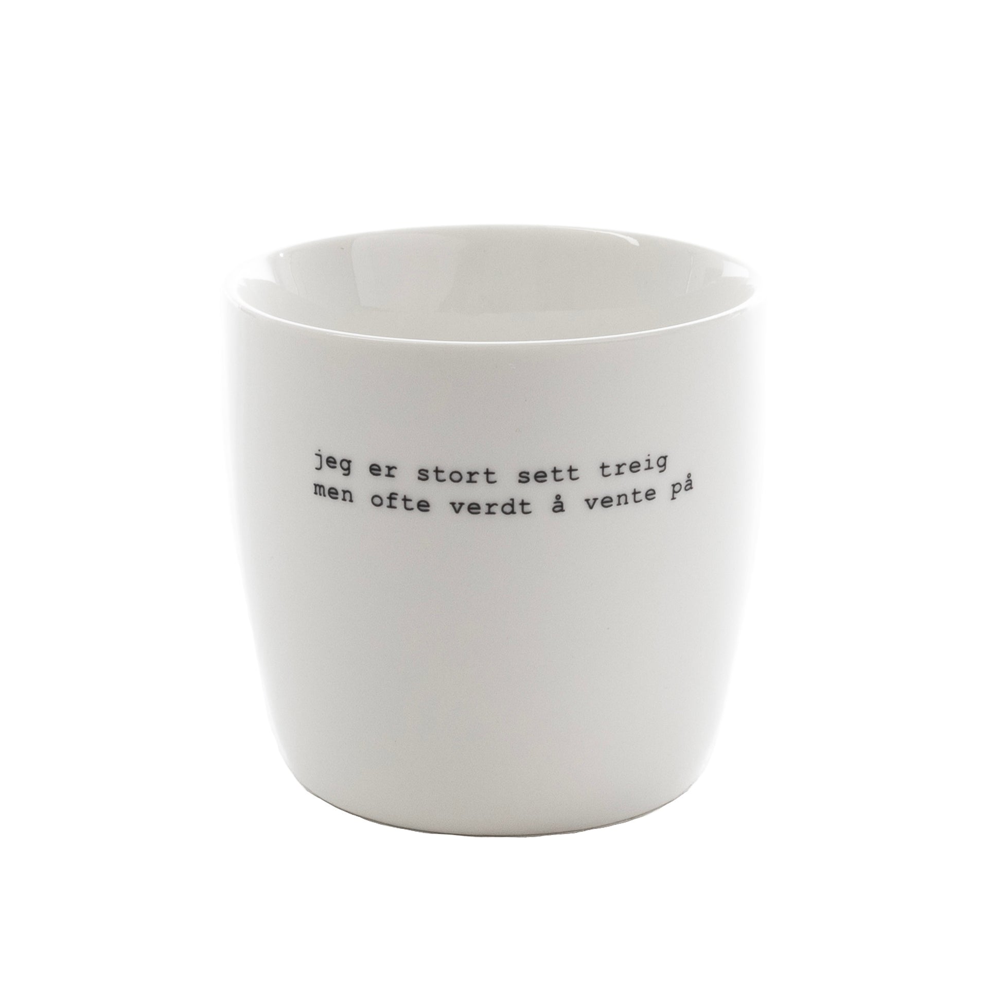 sögne mug Trygve skaug white jeg er stort sett