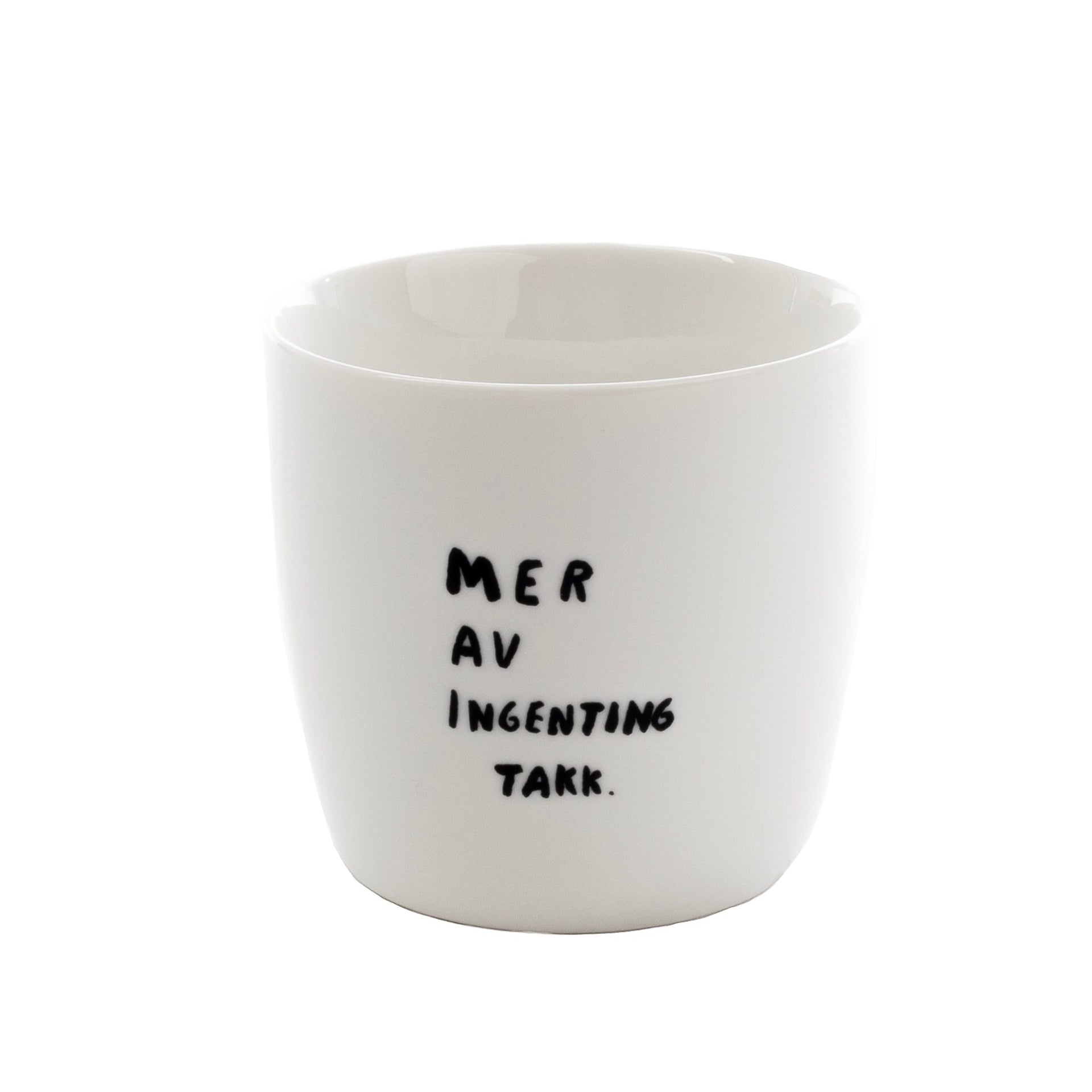 sögne mug Andreas mer av ingenting