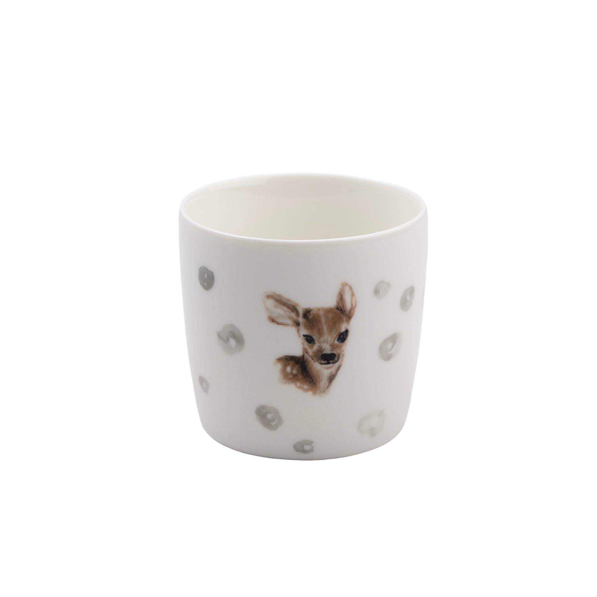 sögne mug white with deer