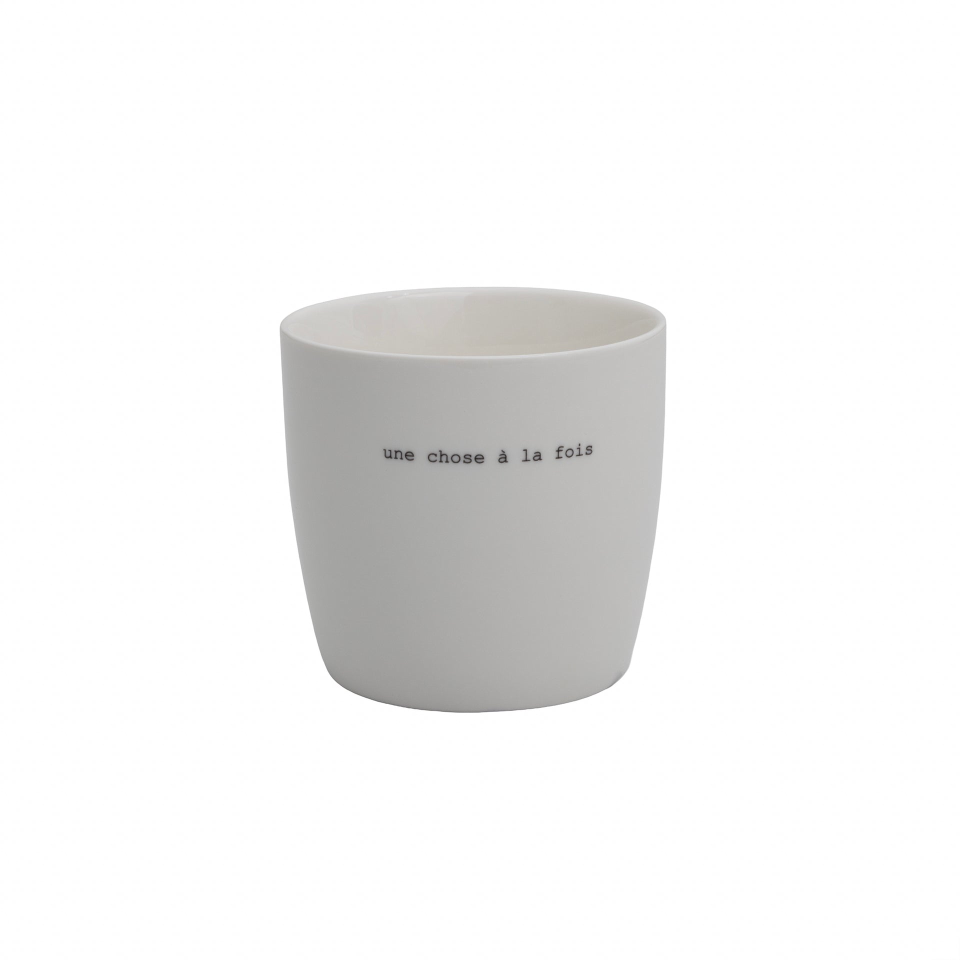 Sögne mug une chose à la fois