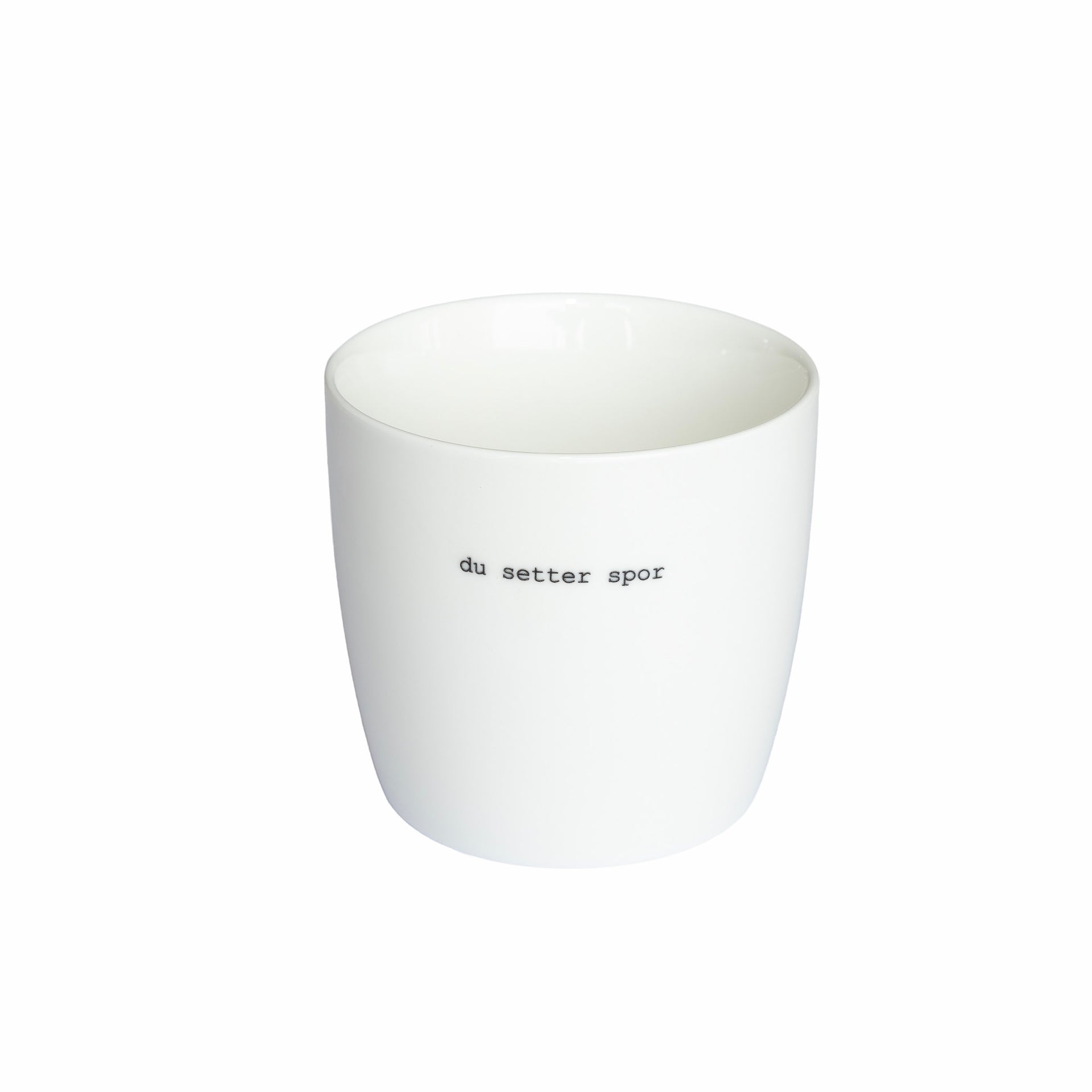 Sögne white mug you make an impression