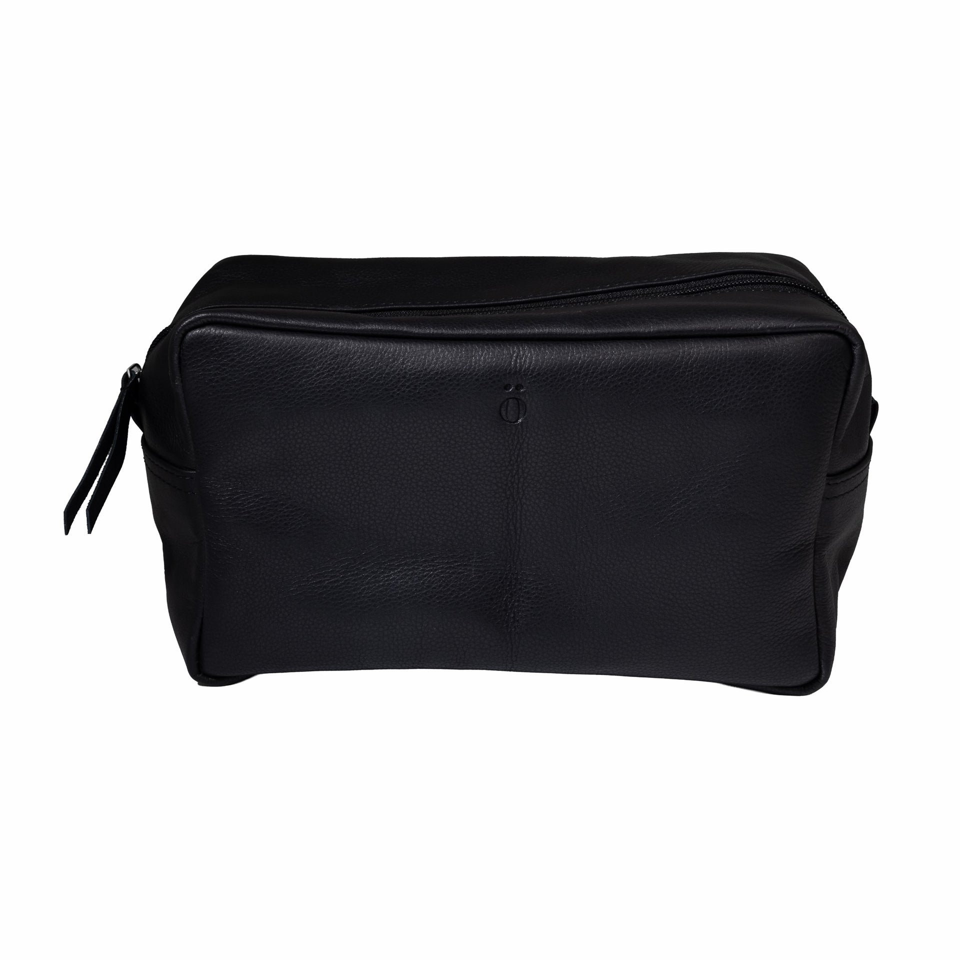 sögne toalettveske skinn sort