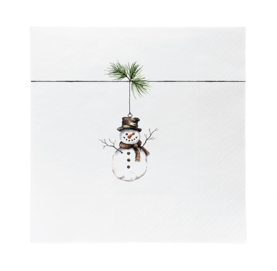 sögne serviett lunsj tradisjon snømann