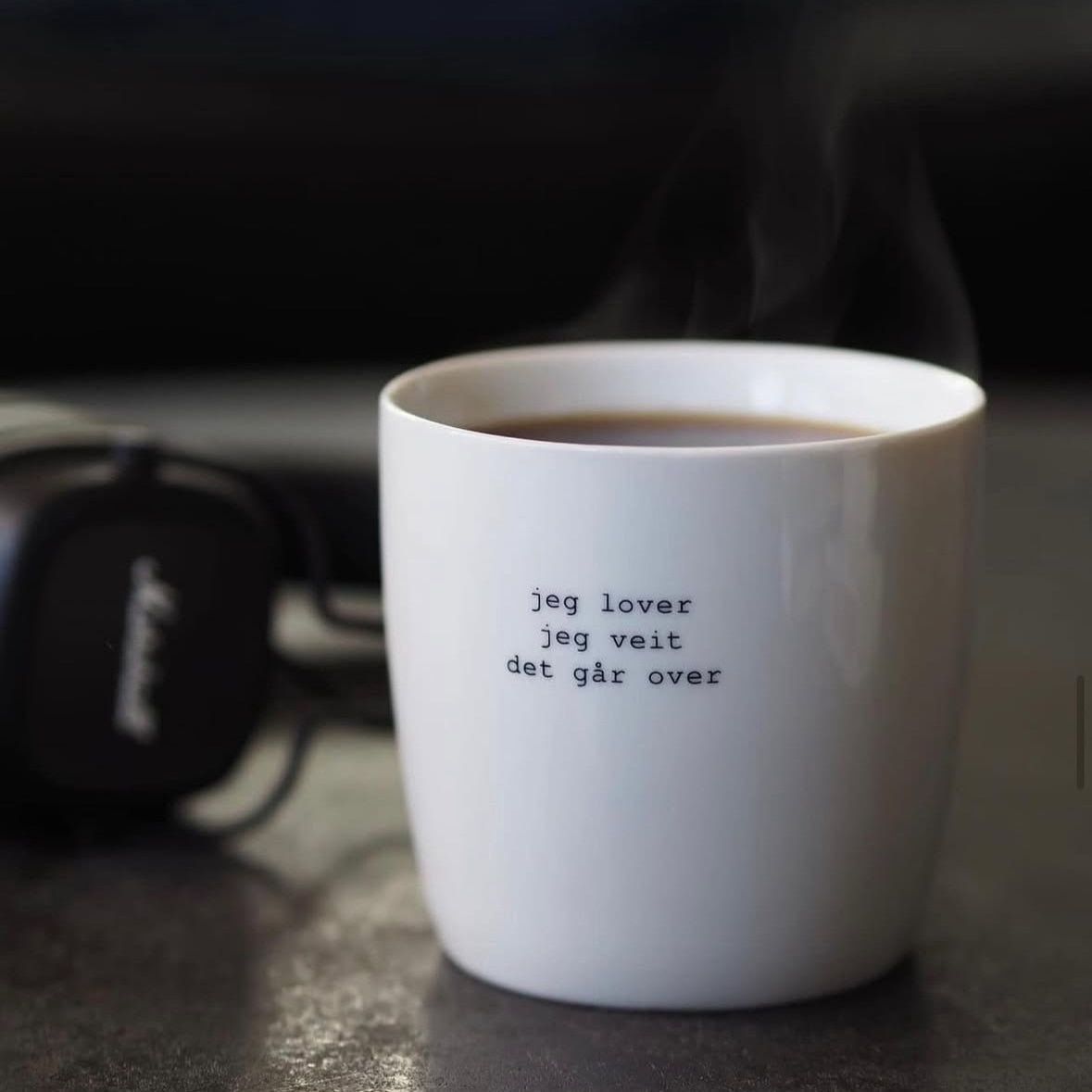 sögne mug Trygve skaug white  jeg lover