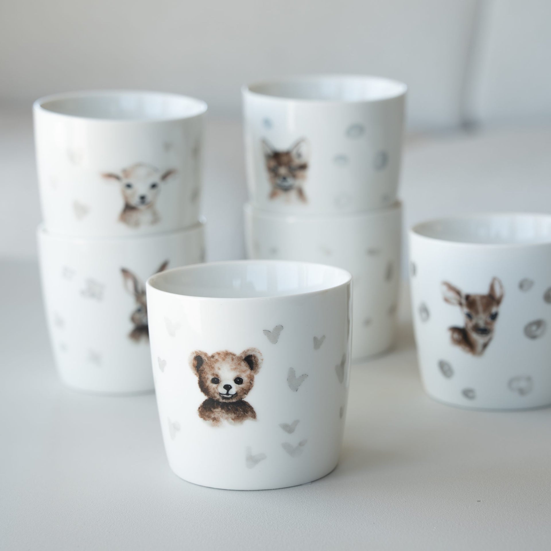 sögne mug white with bear