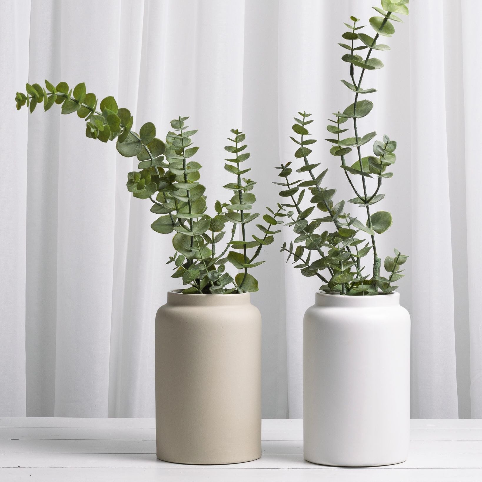 Sögne Nora vase white 22 cm