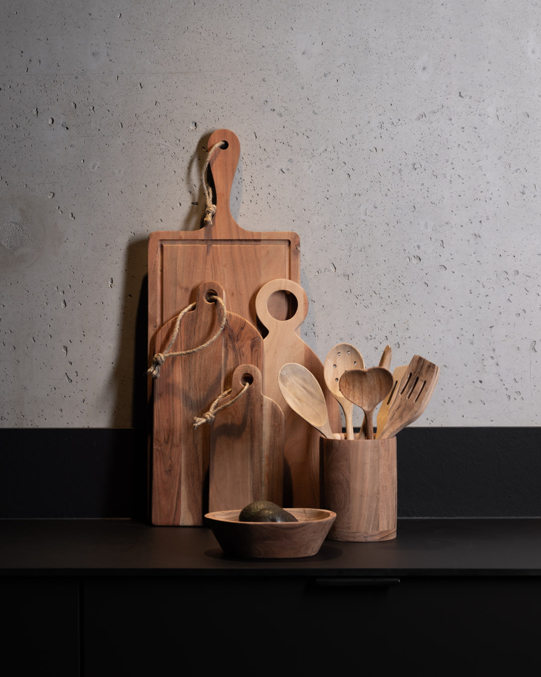 sögne Adam skjærebrett akasie tre medium