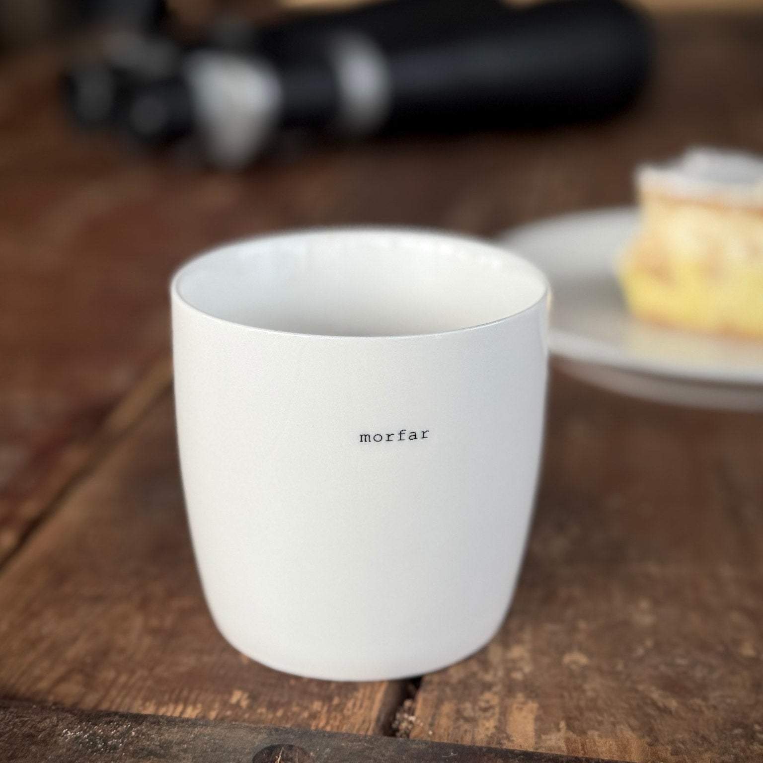 sögne mug white  morfar