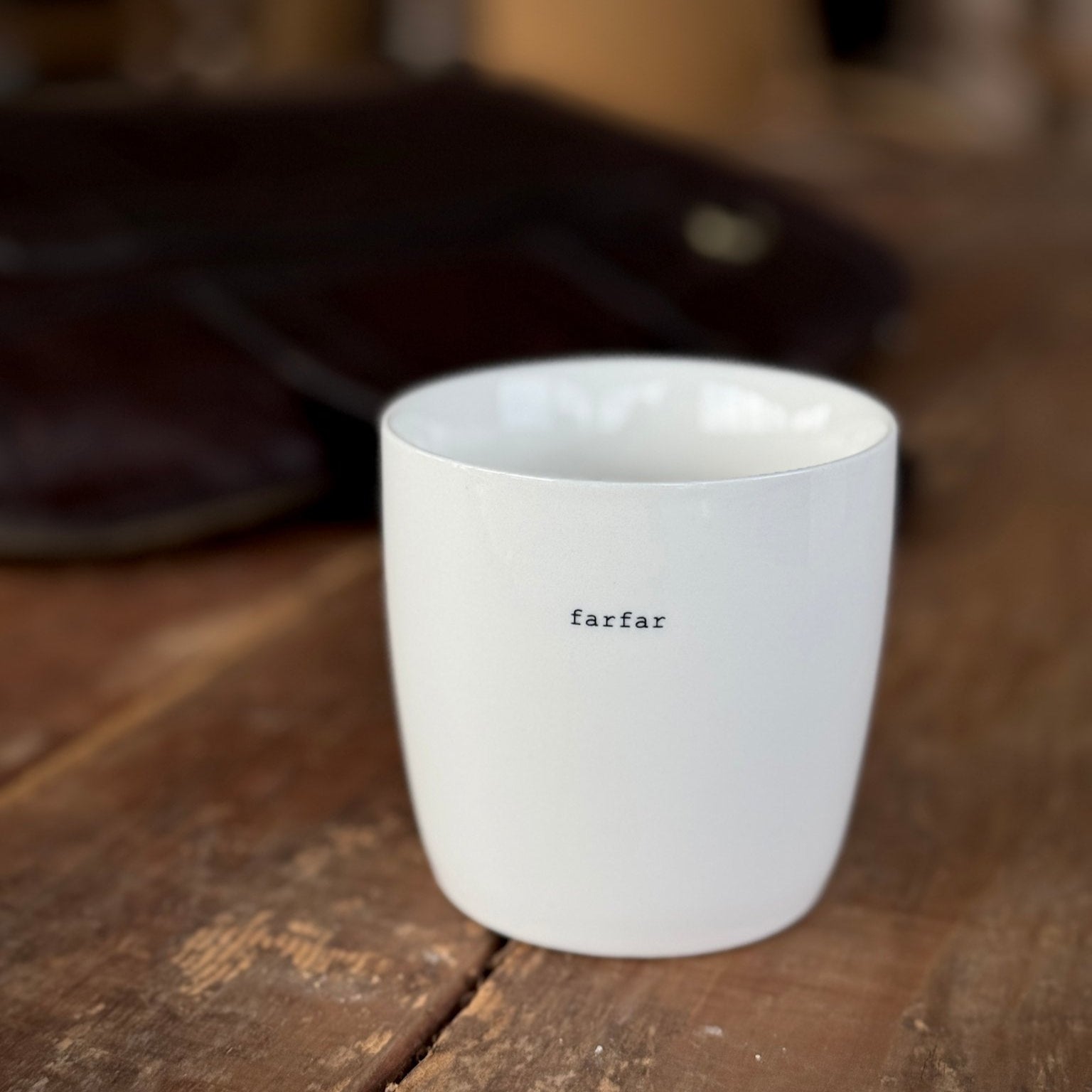 sögne mug white farfar