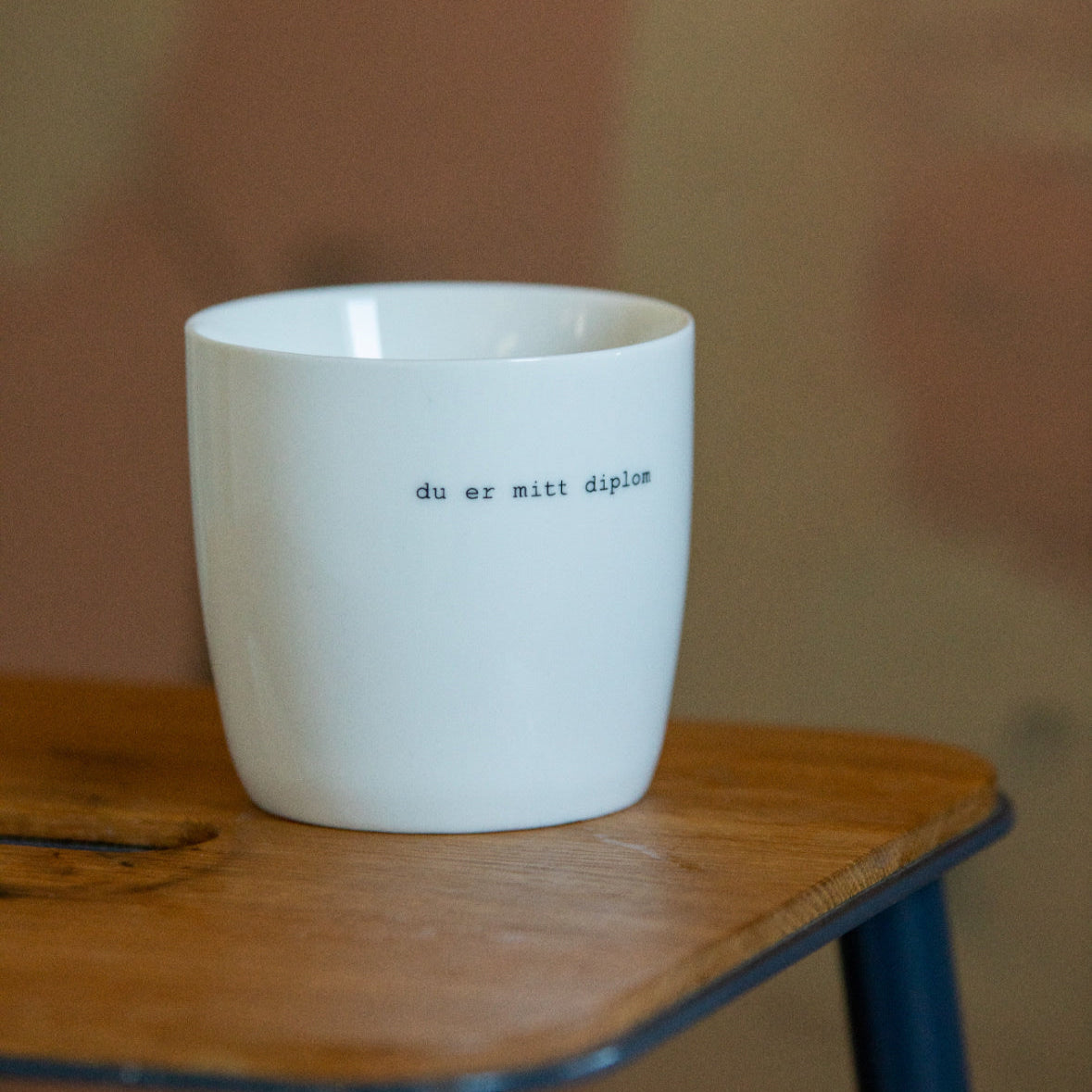 sögne mug Trygve skaug white  du er mitt diplom