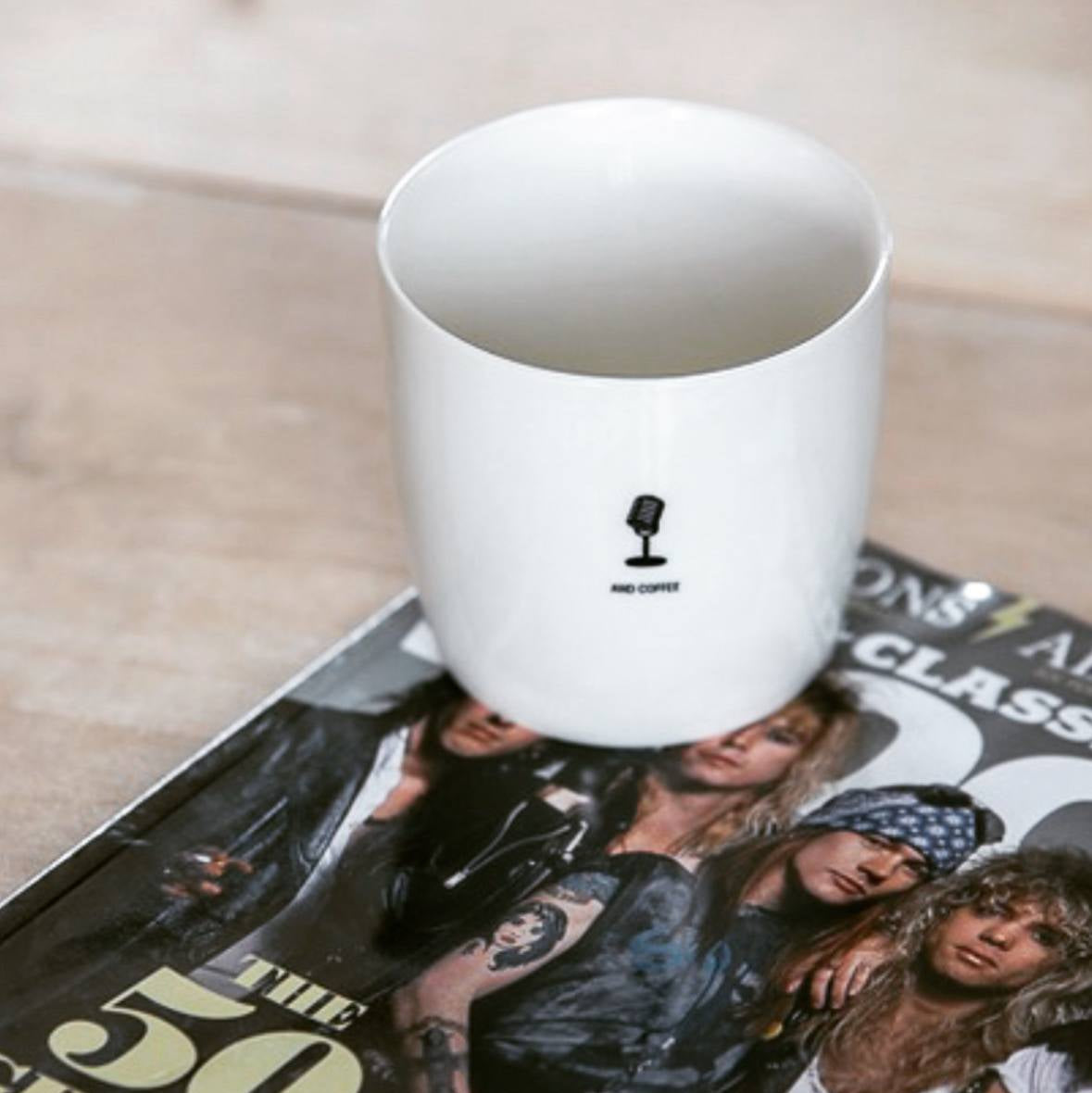 sögne mug white ikon mic