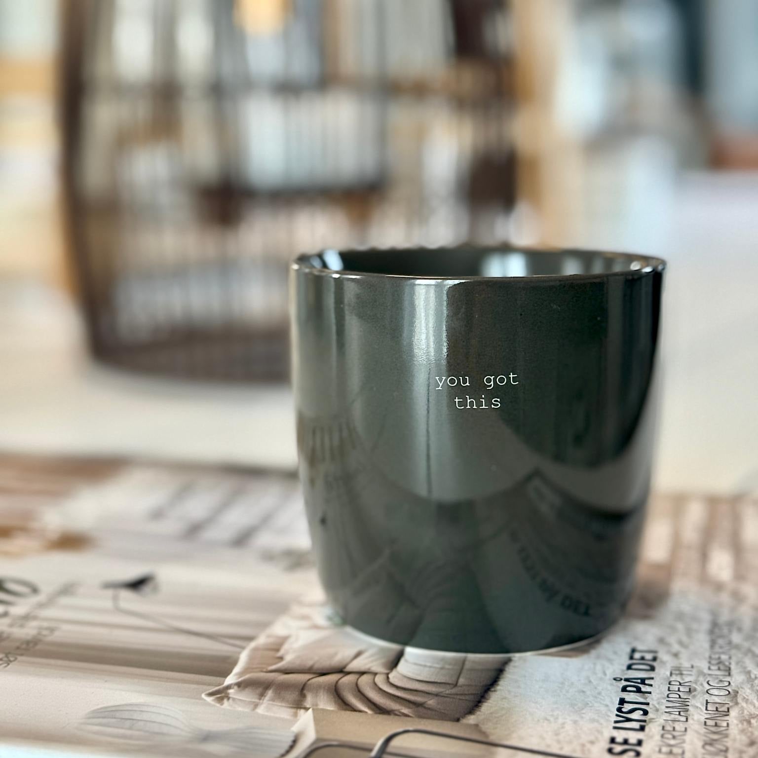 sögne krus mørk grønn you got this