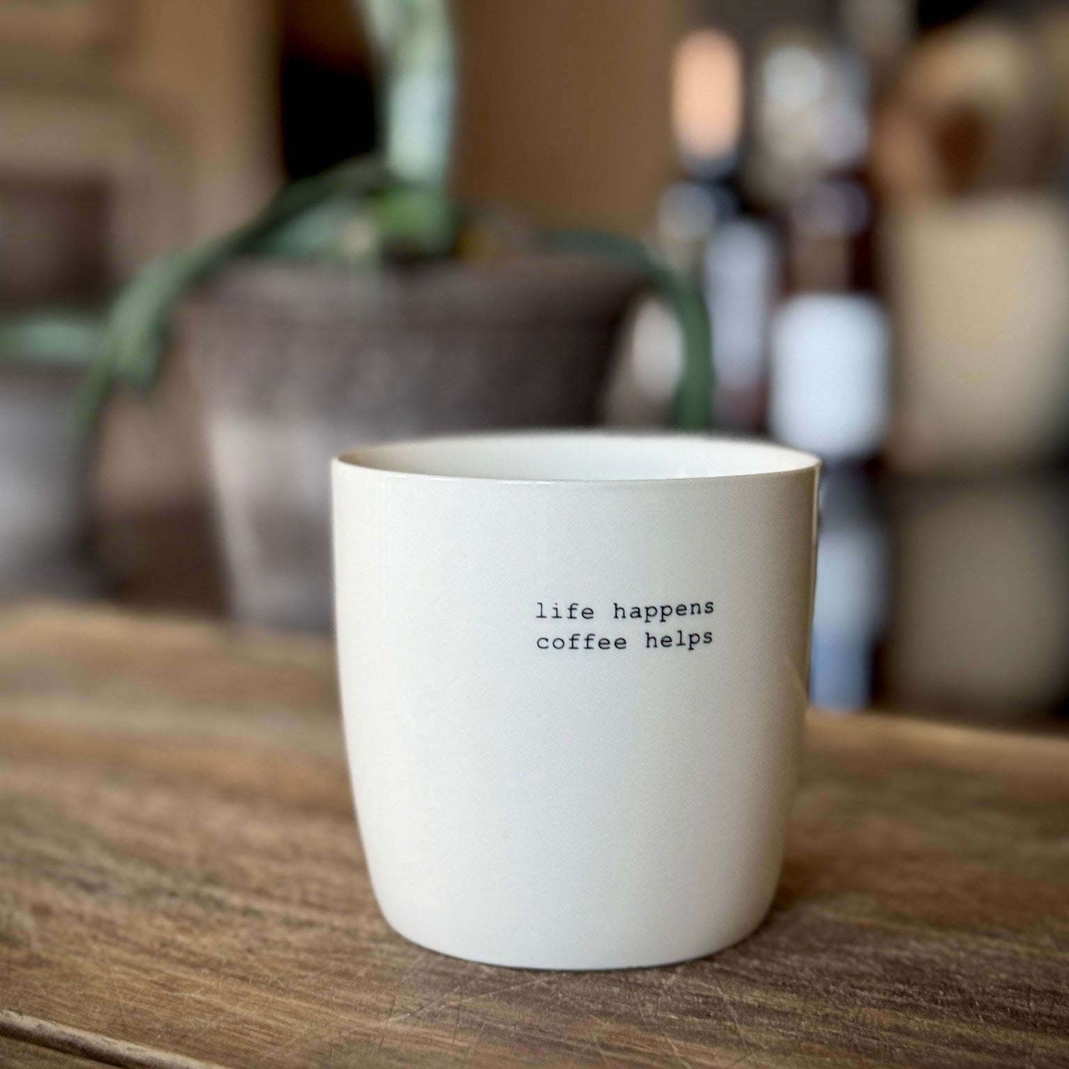 sögne krus hvit  life happens