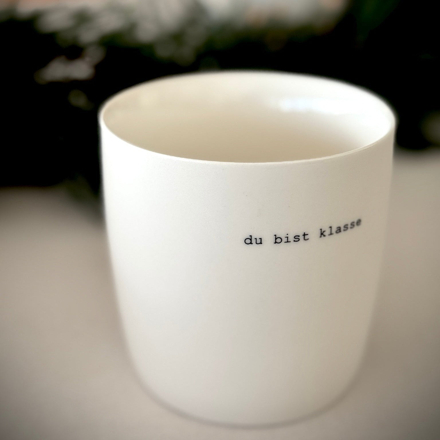 sögne mug du bist klasse