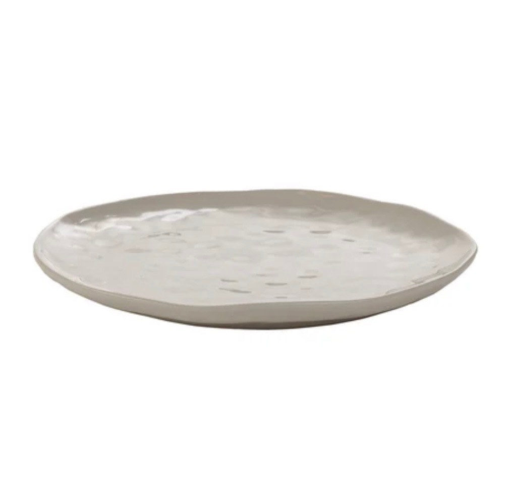 Sögne Tilly plate white 25 cm