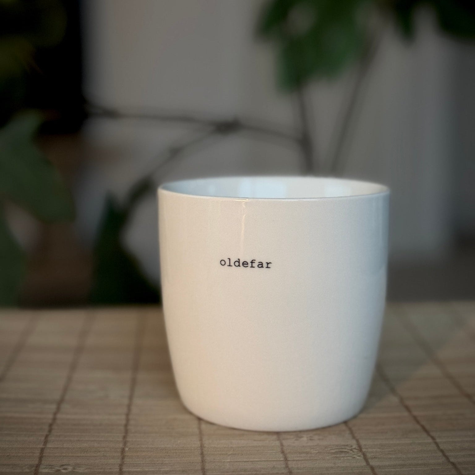 sögne mug white oldefar
