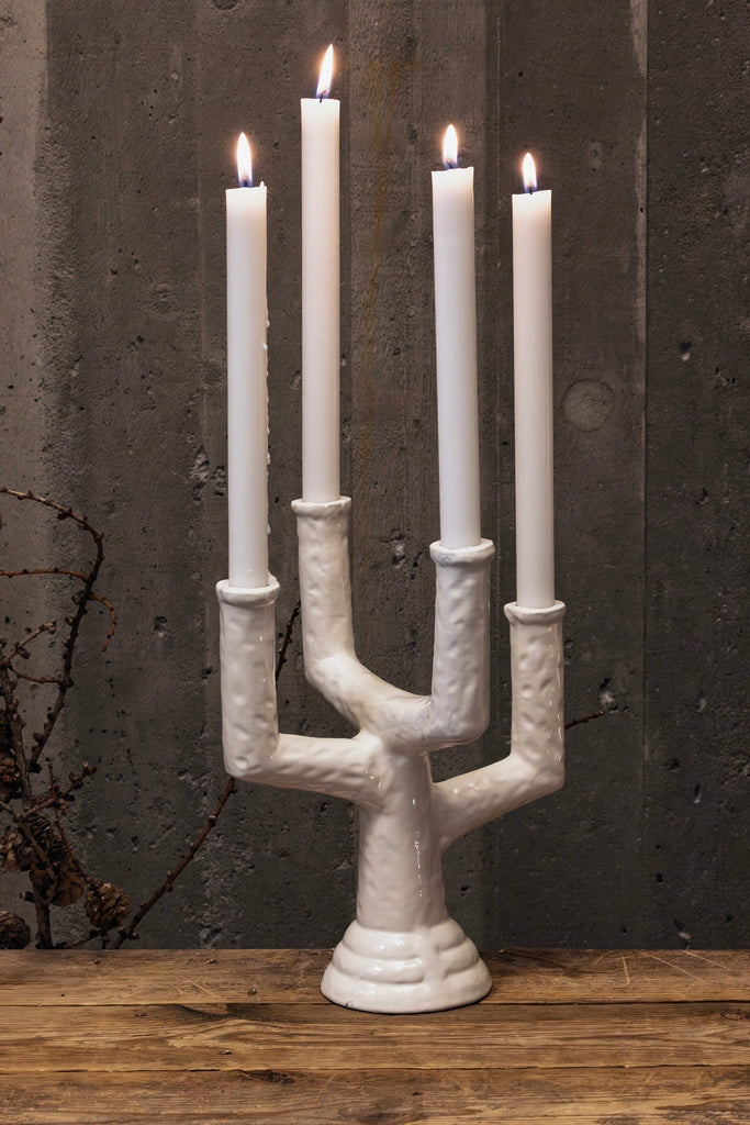 sögne candle holder 4-arm white