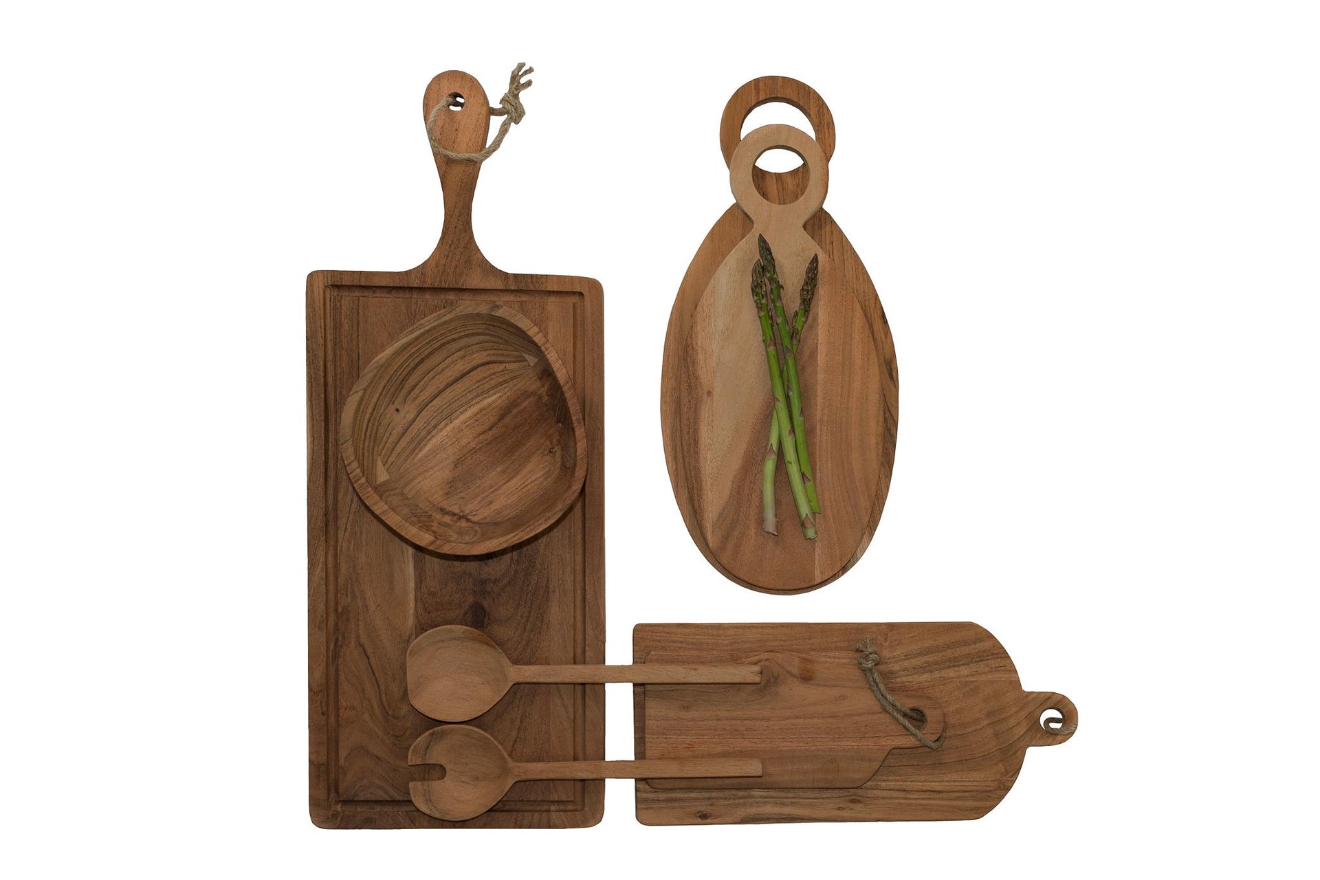 sögne Albert skjærebrett akasie tre medium