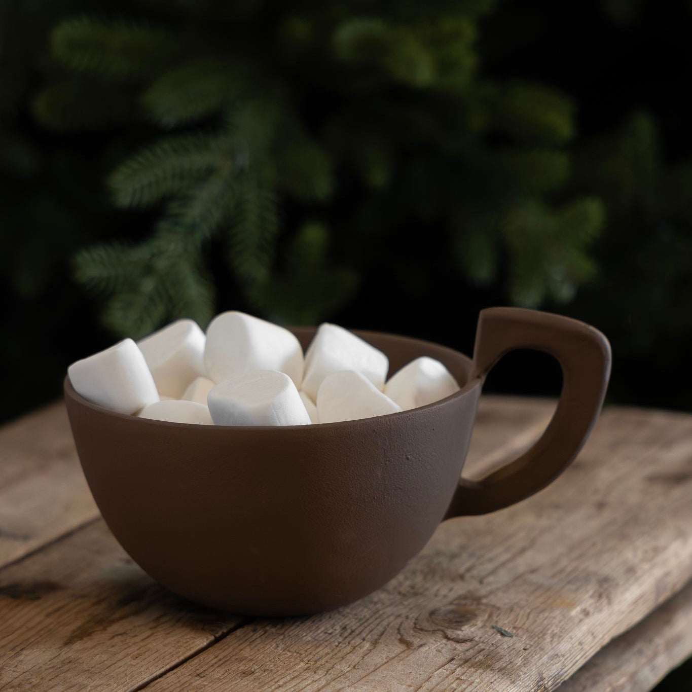 sögne metal bowl brown