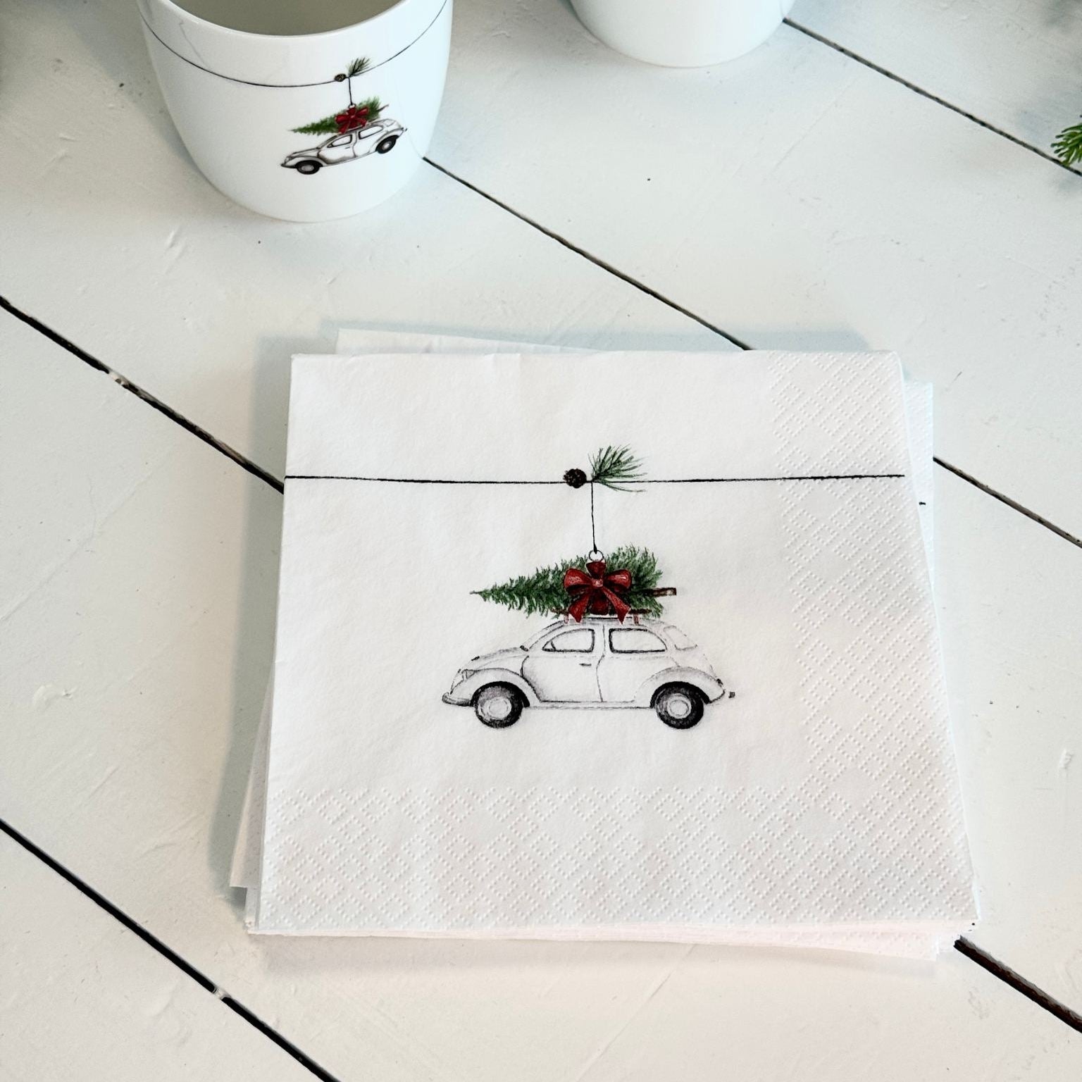 sögne serviett lunsj tradisjon bil