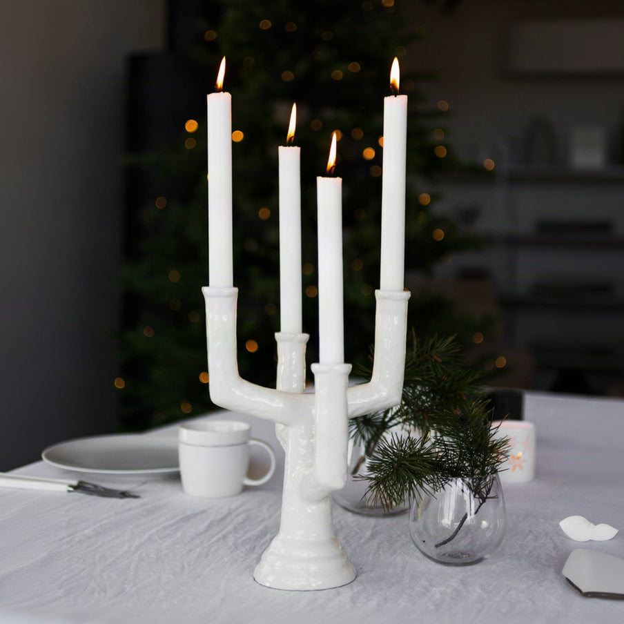 sögne candle holder 4-arm white