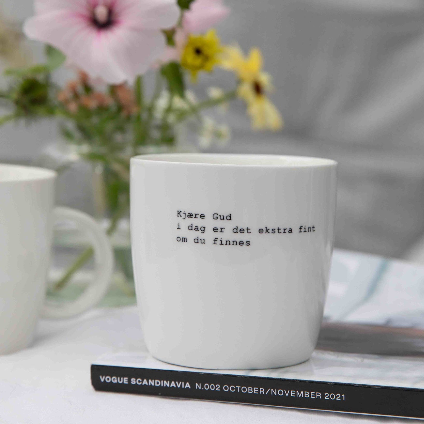 sögne mug Trygve skaug white kjære Gud