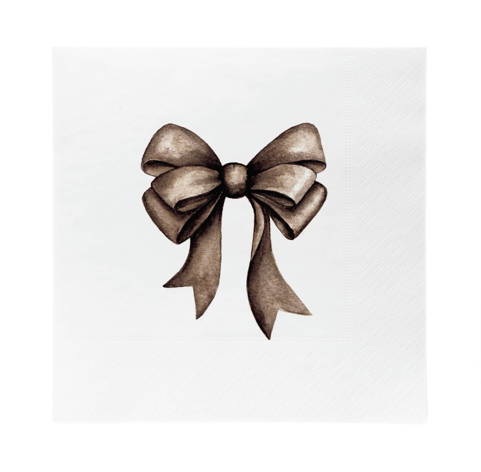 sögne paper napkin lunch christmas bow